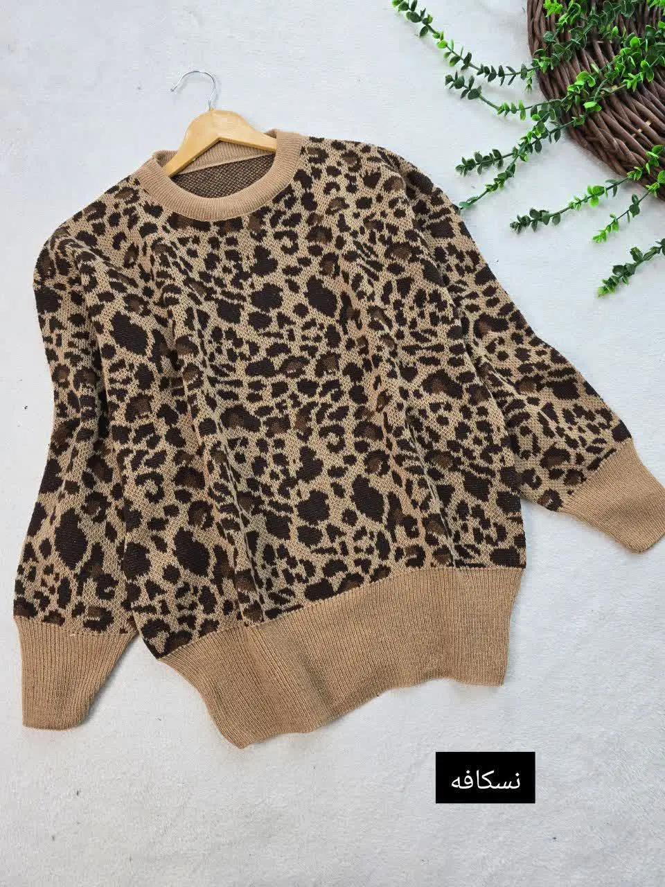 🍁 نام: بلوز بافت پلنگی
