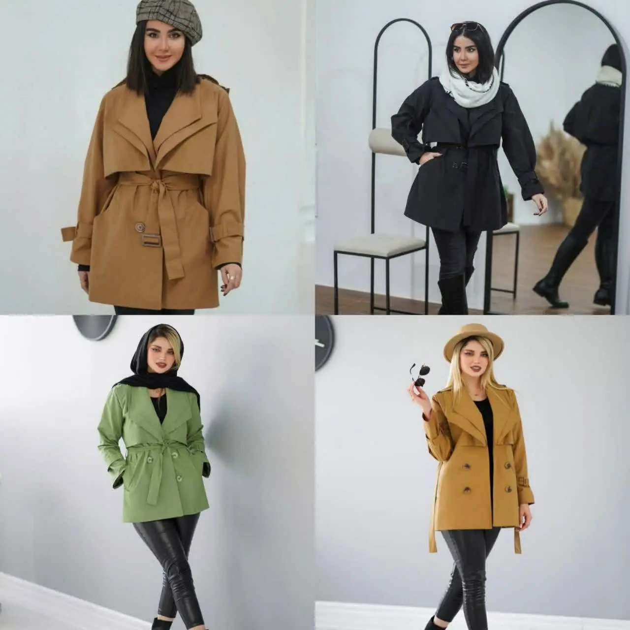 نام مدل: مانتو پاییزه 
