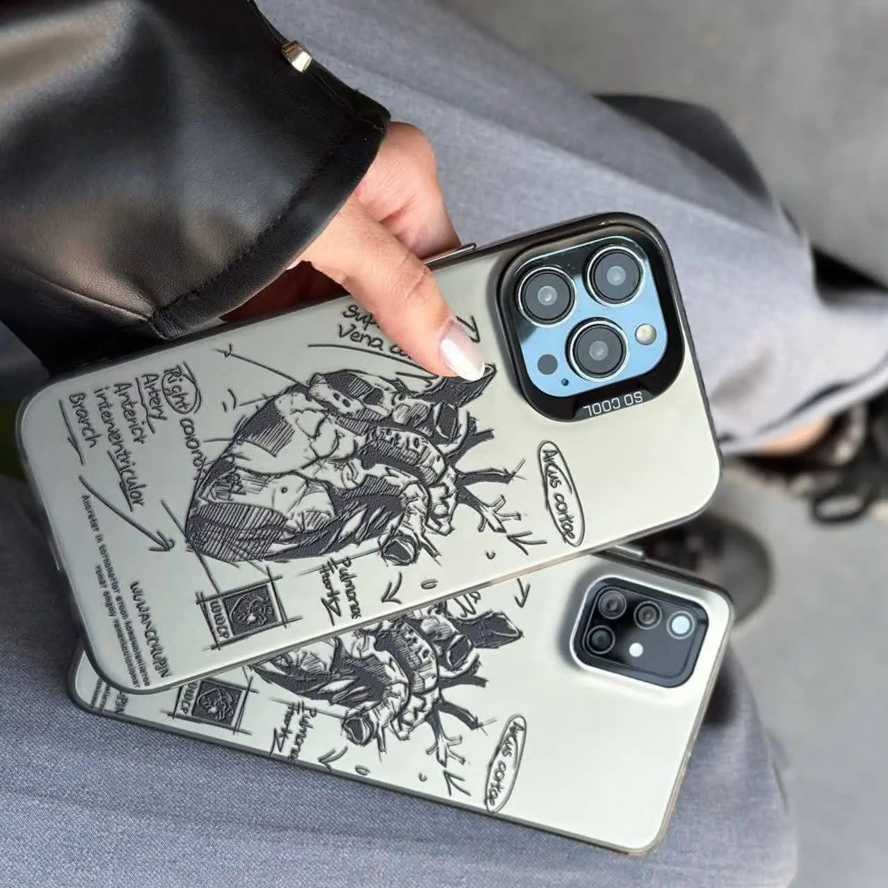 📱مدل قاب: قاب سوکول آناتومی قلب خارق‌العاده مخصوص انواع #سامسونگ #شیائومی و #آیفون 
