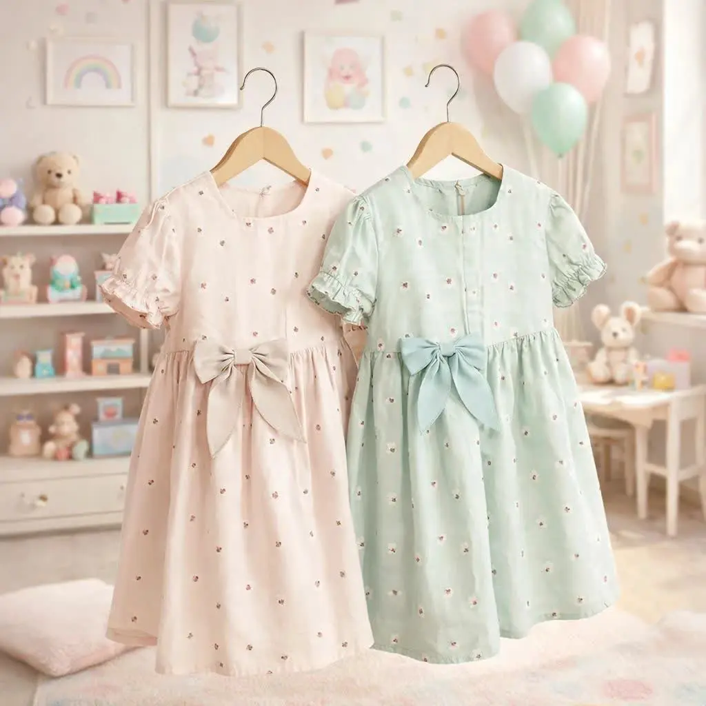 پیراهن پارچه کتان درجه یک🌱