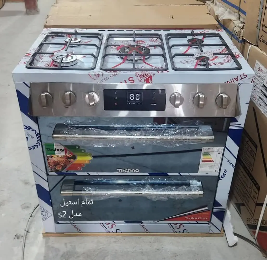 ✅اجاق گاز تمام استیل تکنوژیر 
