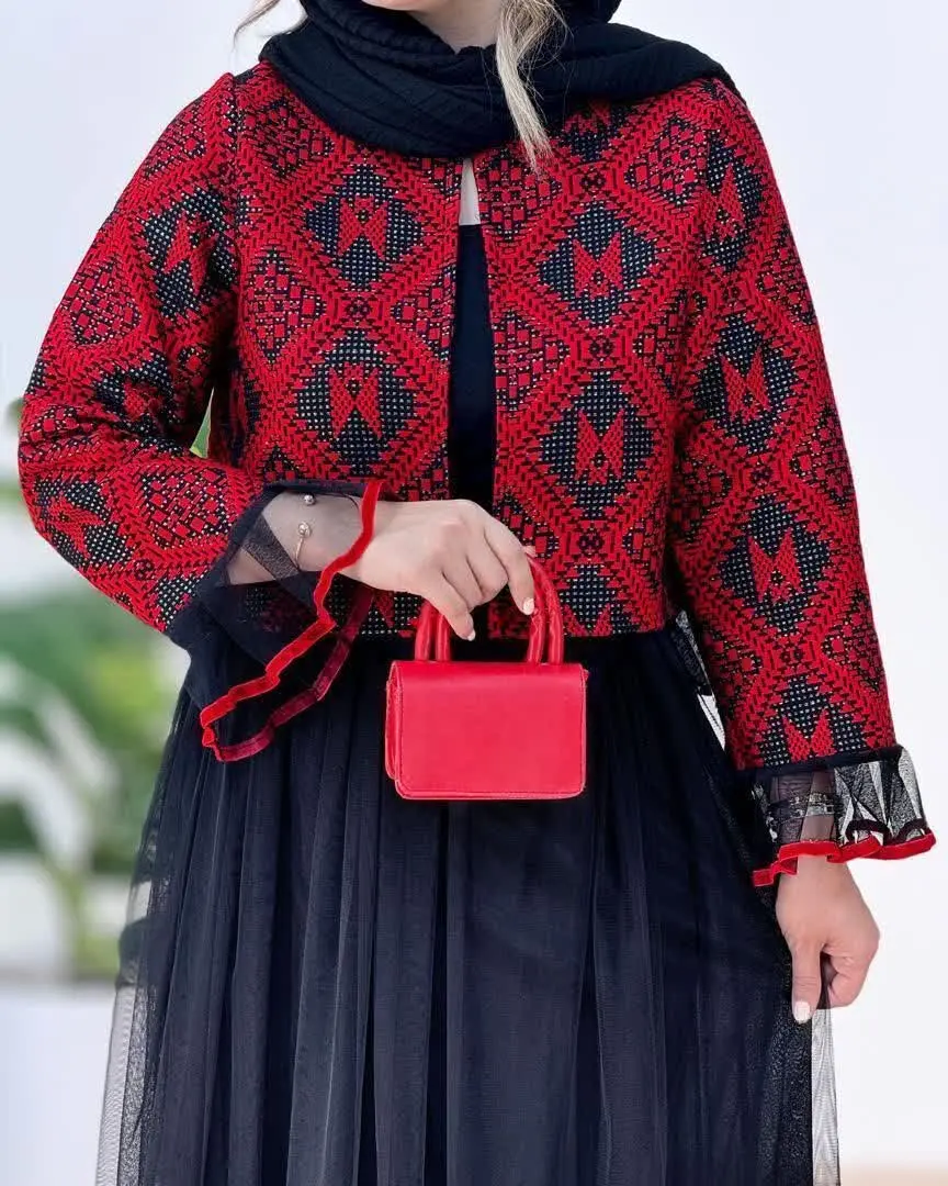 👚نام: ست کت و دامن تور