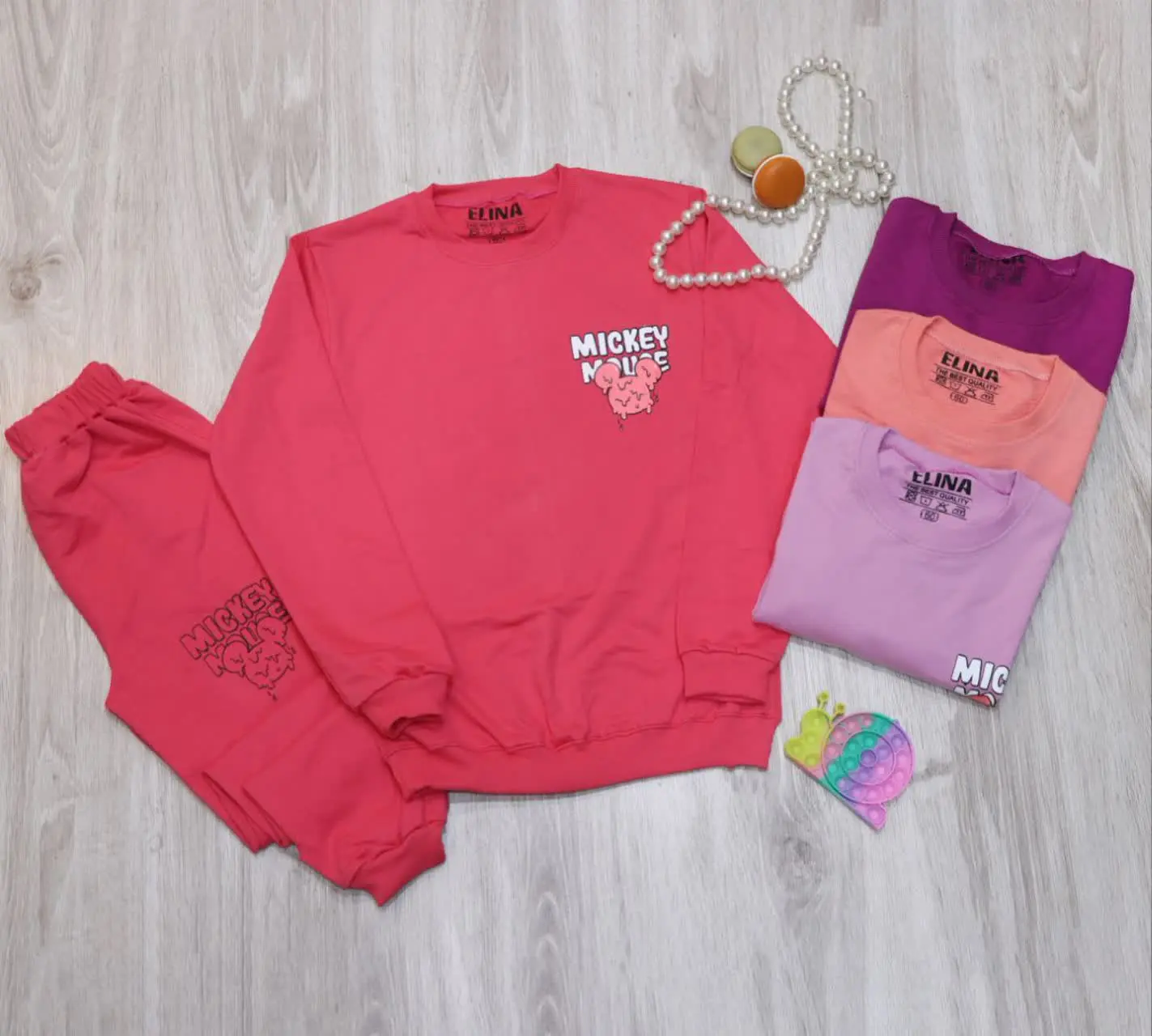 👚بلوز شلوار میکی 
