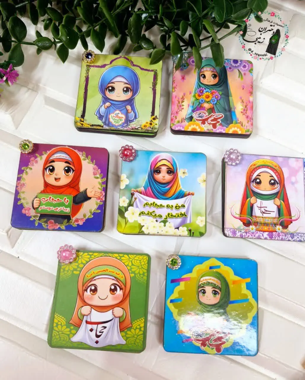 #آینه چوبی 🧕
