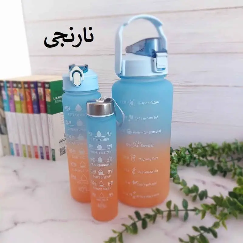 #بطری آب (قمقمه) سه قلو🍓
