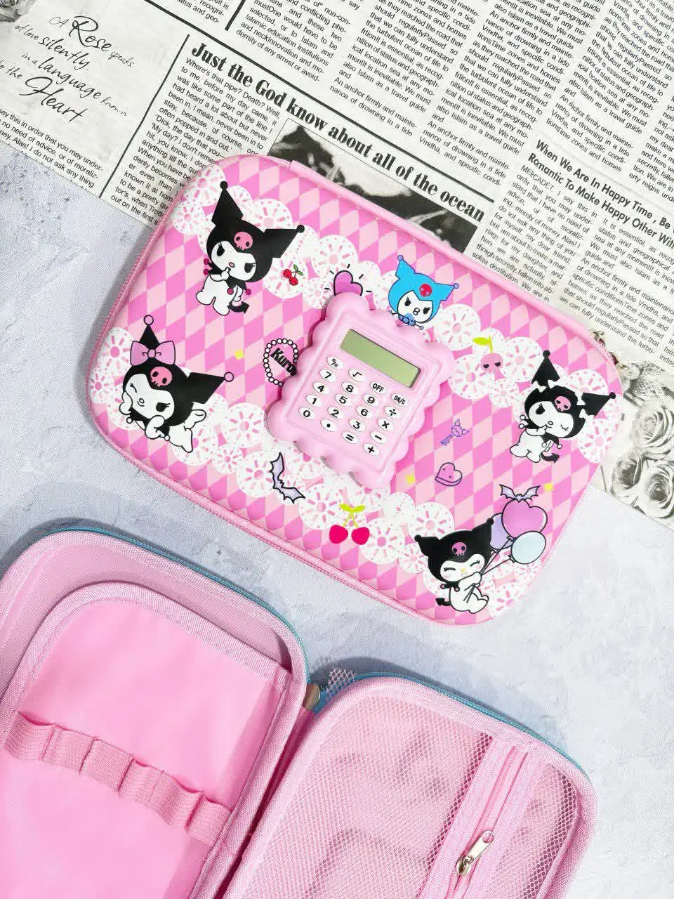 جامدادی تبلتی ماشین حساب دار😍