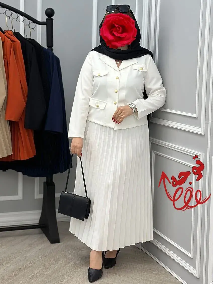 👚 نام: ست کت دامن ساناز❌❌حررراج❌❌
