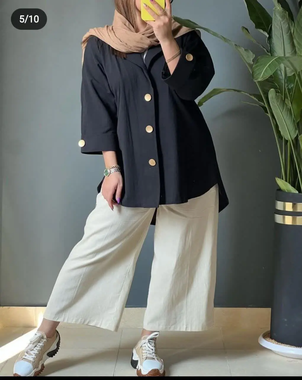 👚 نام: ست شومیز شلوار آیچیچک
