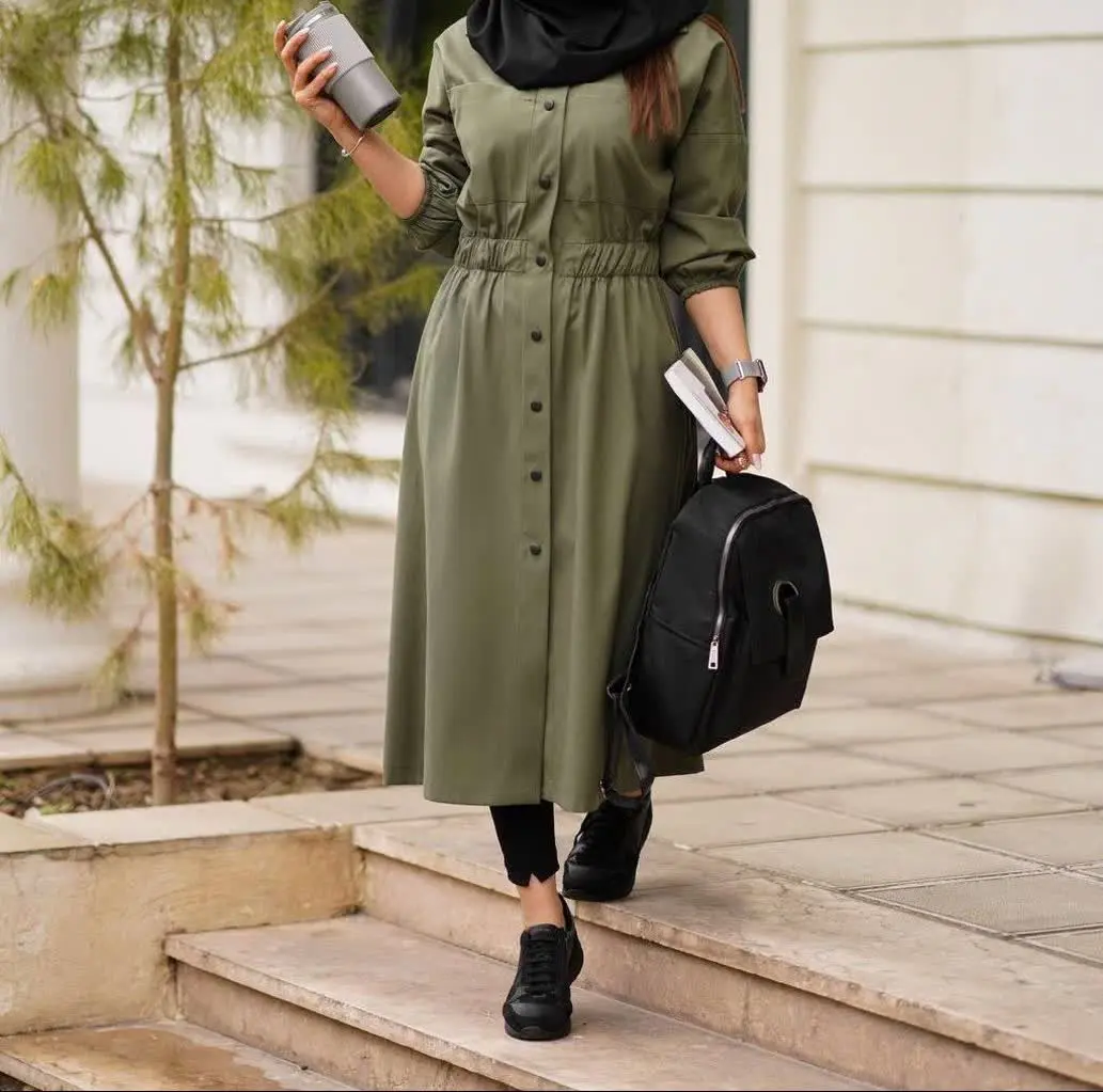 👚 نام: مانتو دانشجویی مدل ساره
