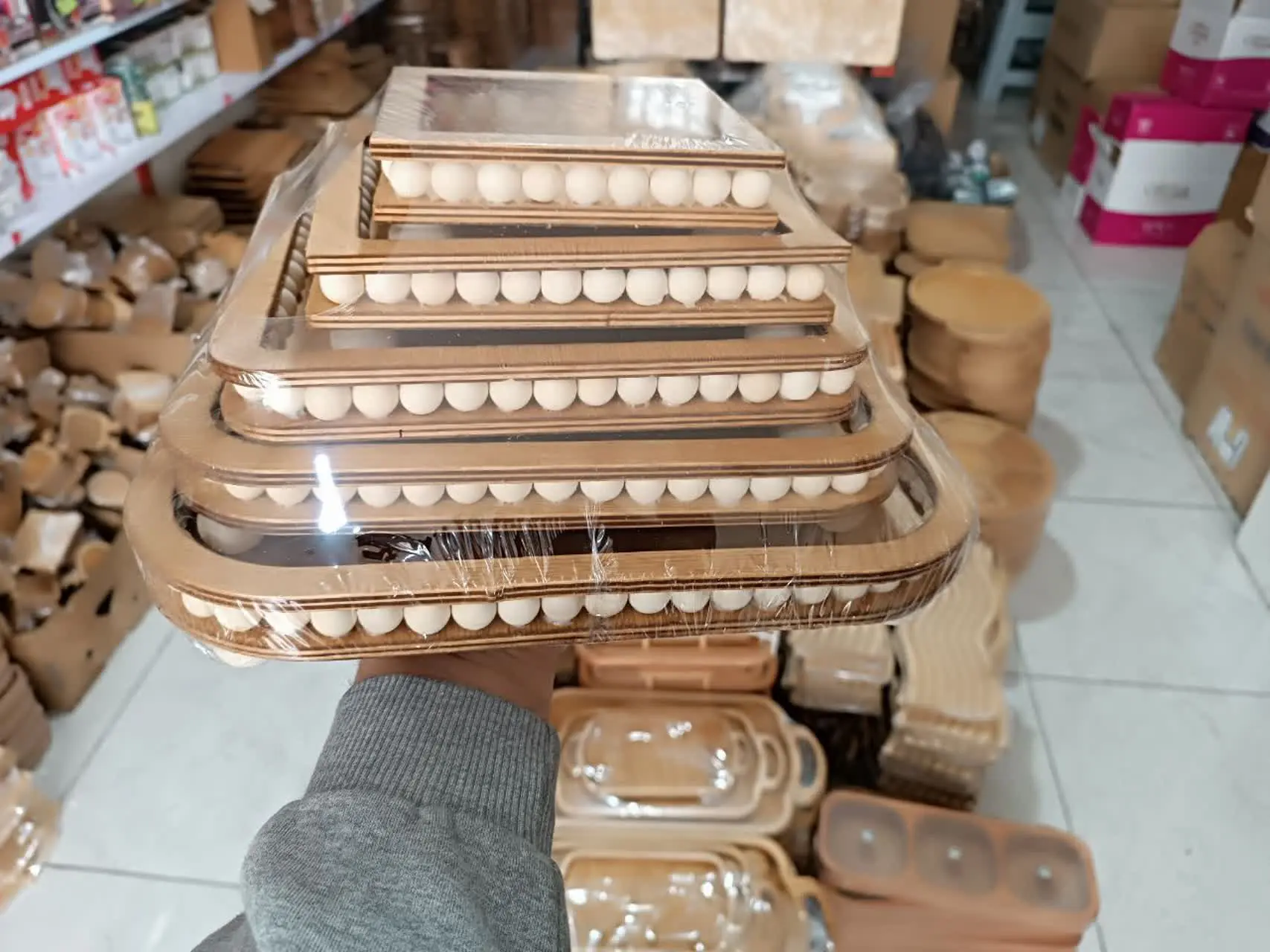 رایزر مهره داره پنج تکه مربع
