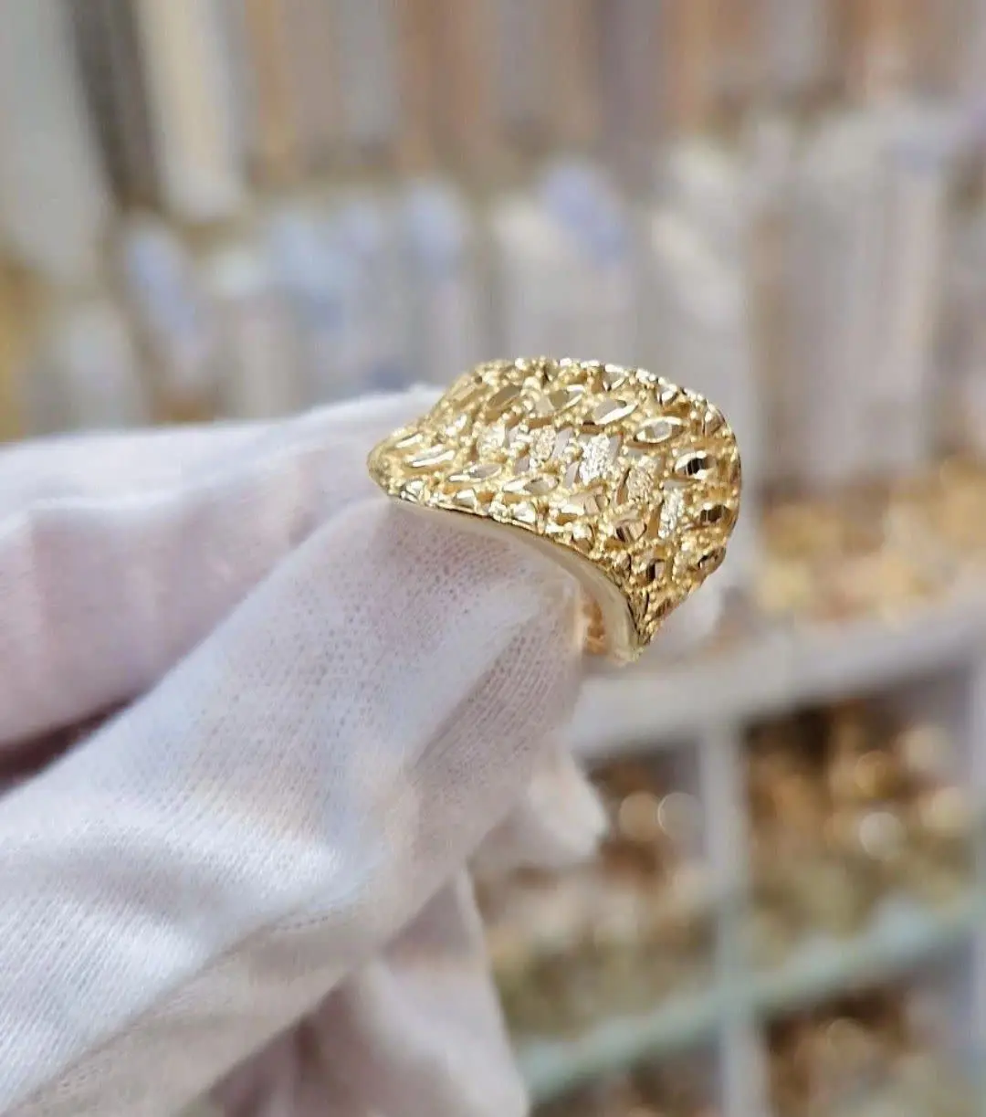 🔴 انگشتر اصل طلاروس 
