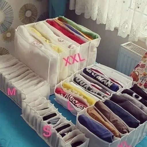 🪁نظم دهنده کشو پارچه‌ای بزرگ🪁
