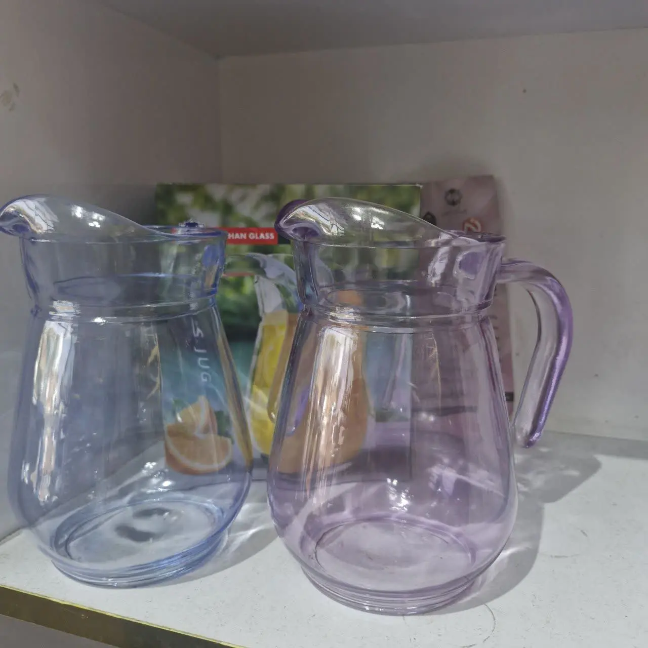 🌹 پارچ دوریس رنگی جعبه دار🌹