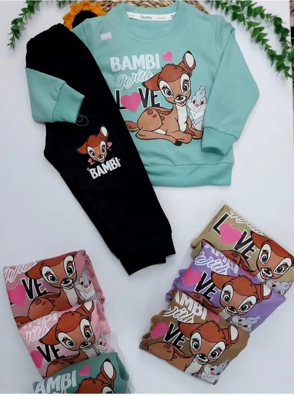 بلوز شلوار دخترانه طرح آهو