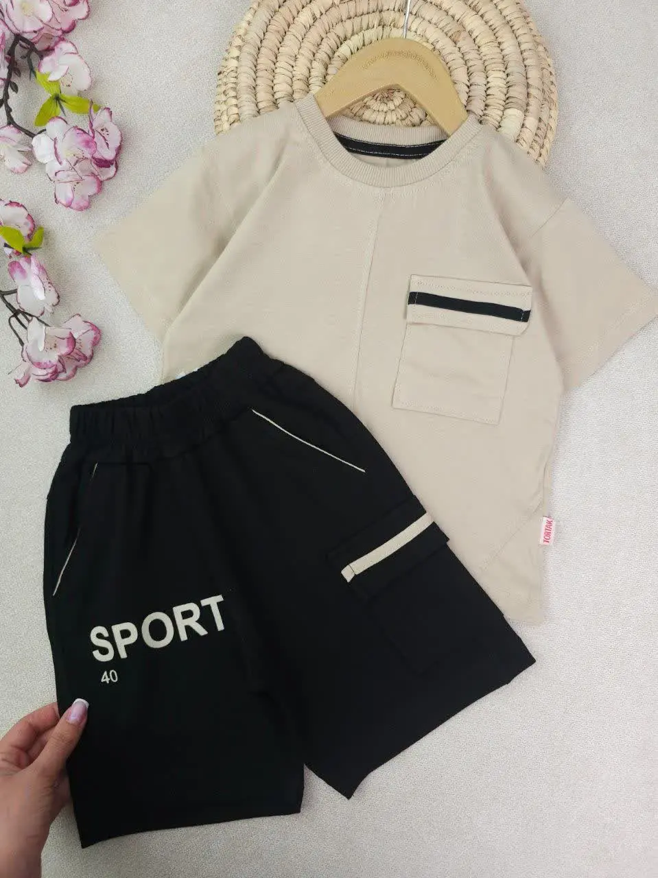 تیشرت شلوارک پسرانه sport
