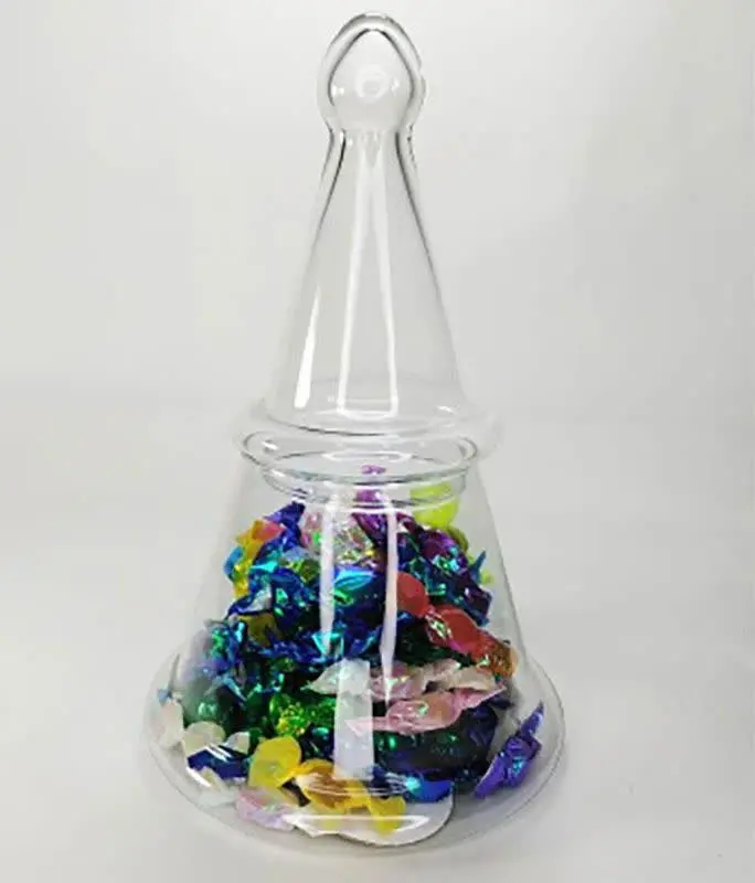 شکلات خوری کلبه هرمی ساده
