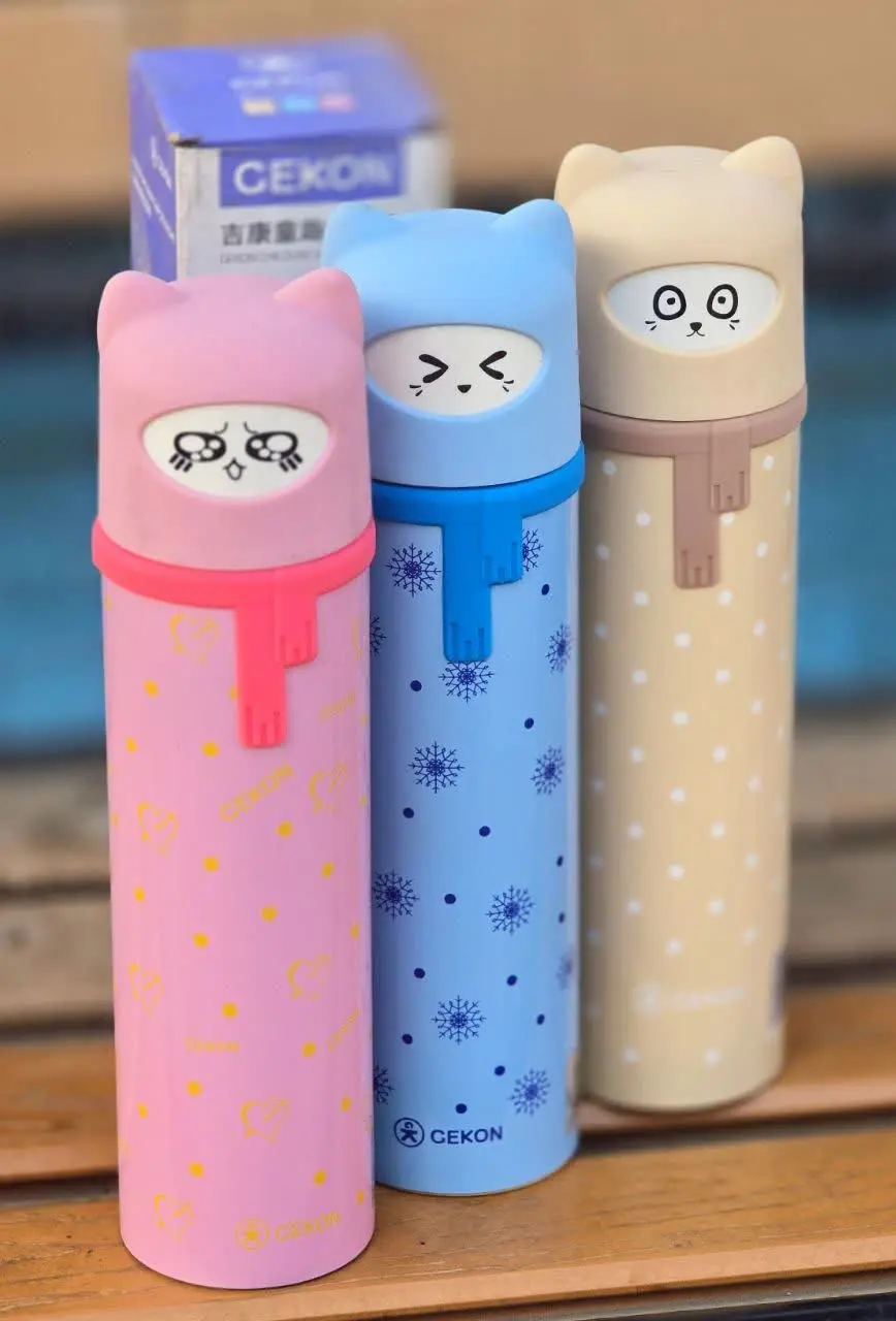 تراول ماگ درب سیلیکونی گربه...