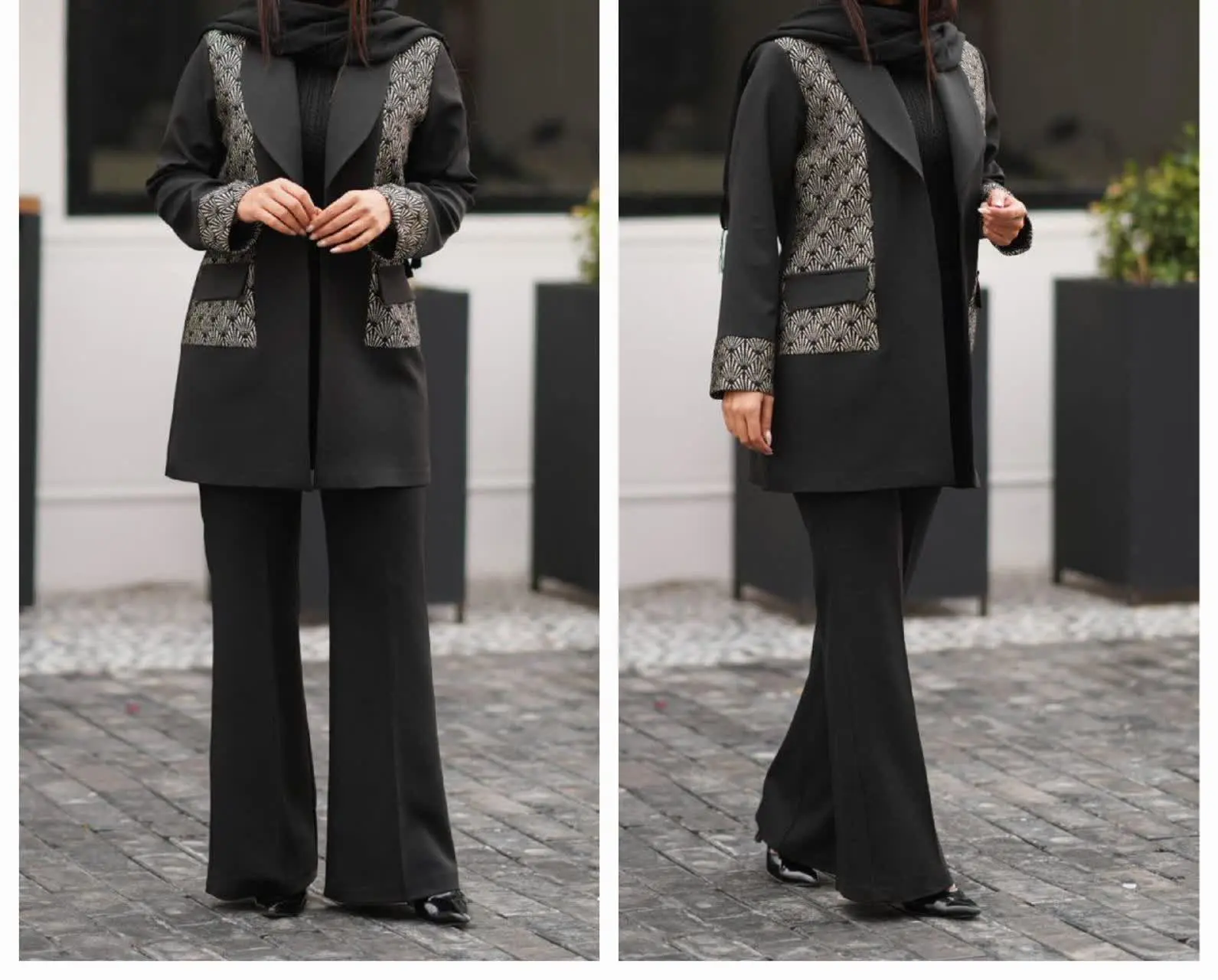 🛍نام: کت شلوار یقه آرشال جانان☘️
