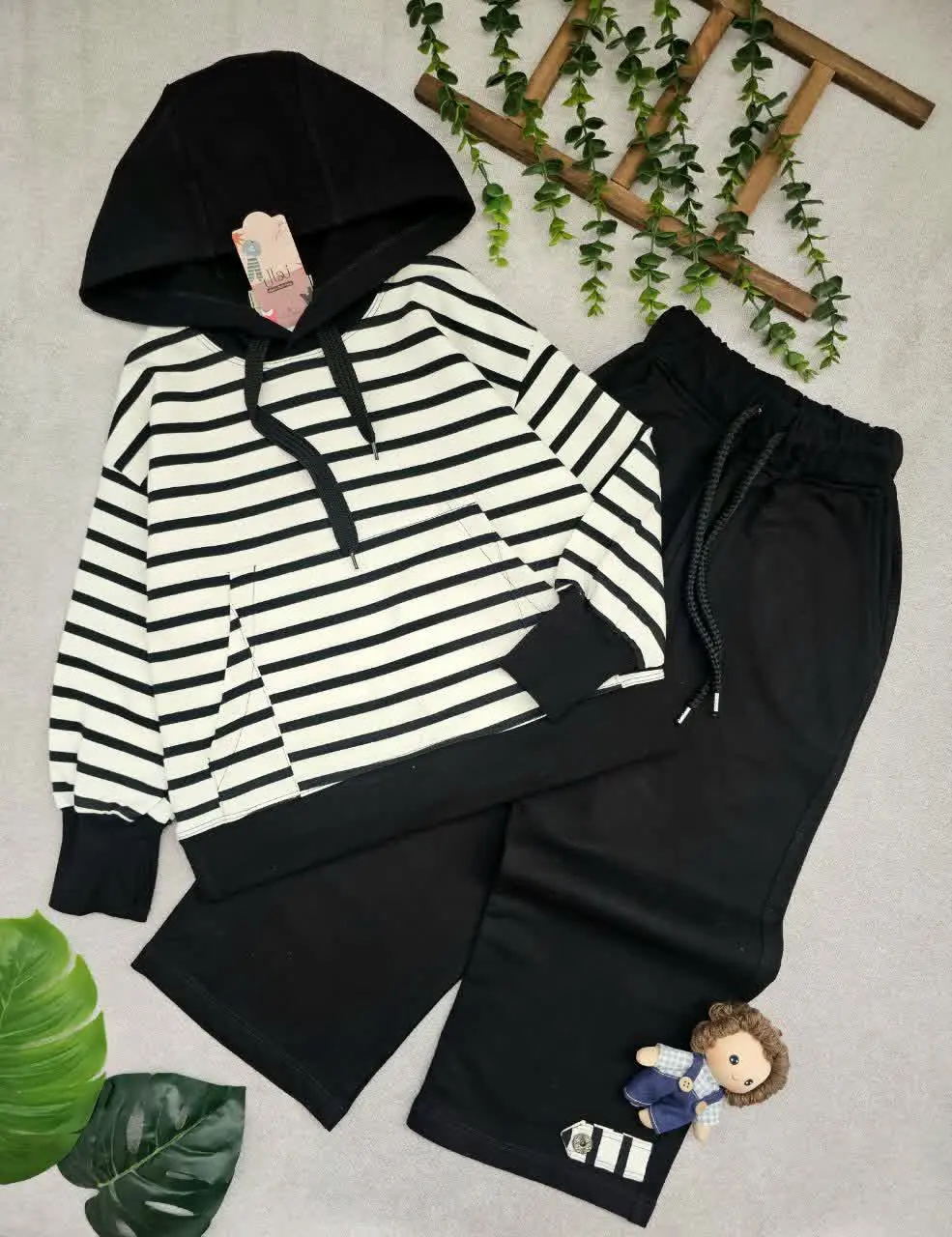 هودی شلوار اسپرت رینگی
