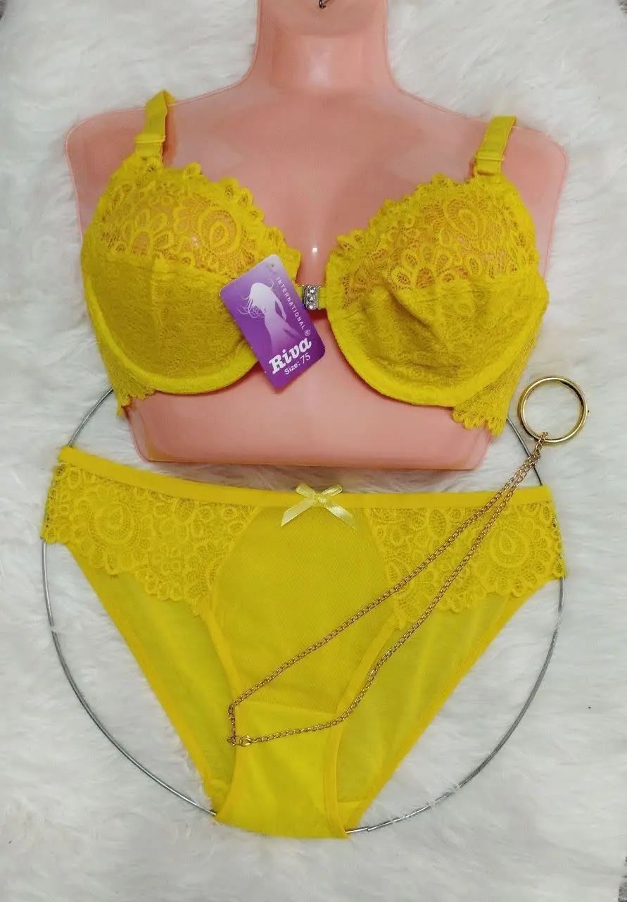 🖋نام: ست شورت وسوتین جلو قزن دار گیپور 
