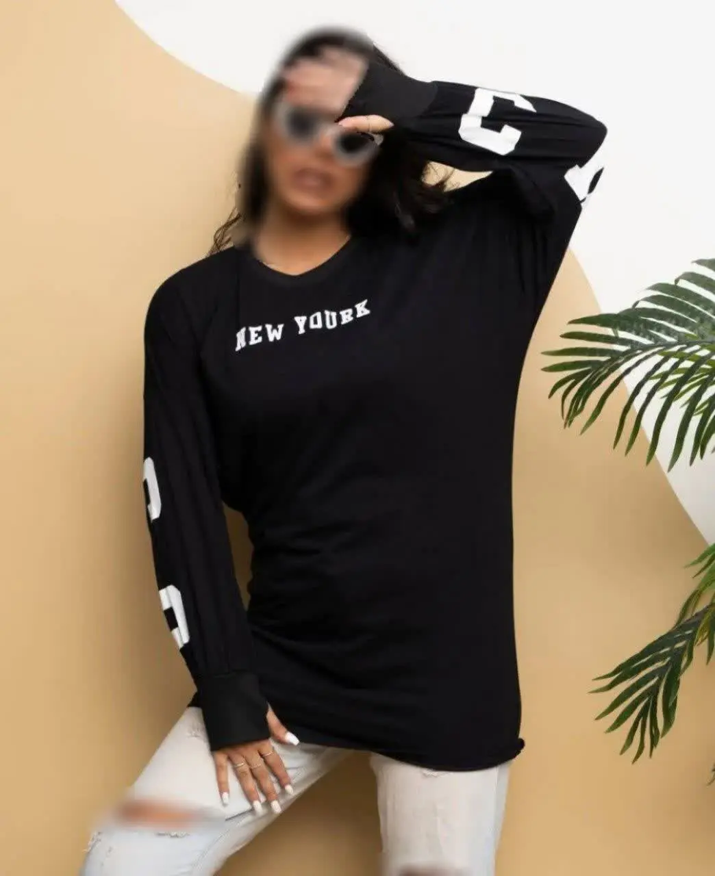 نام: بلوز آستین فینگر دار شیکاگو ۱۱۷۹ ۲۰ 
