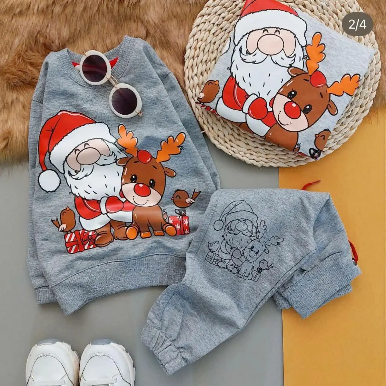 🍉 ست اسپرت یلدایی طرح گوزن🍉
