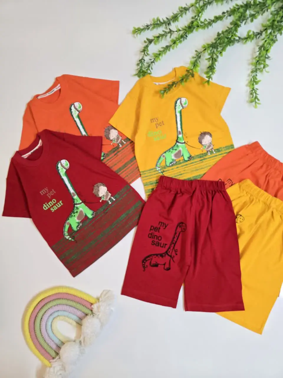 ست زیبای دایناسور