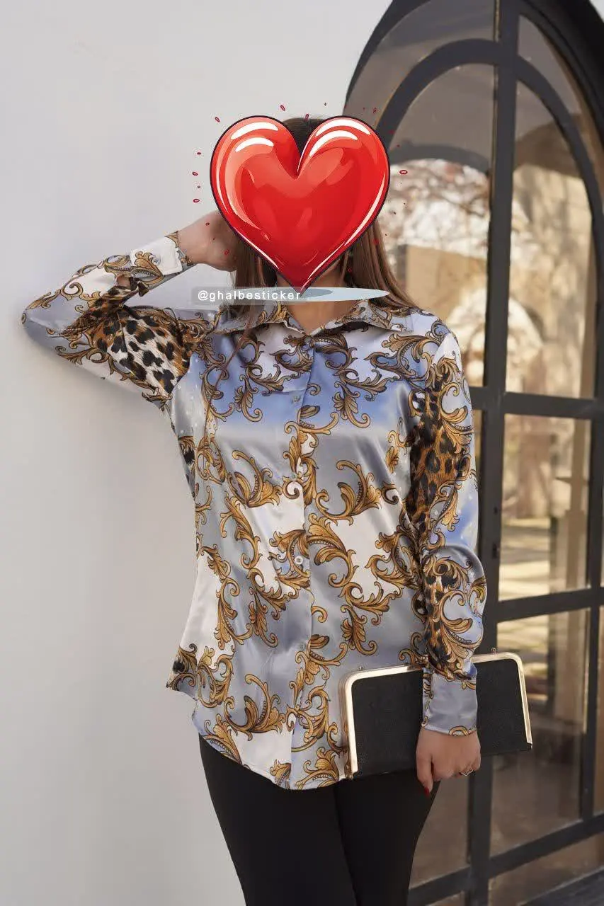 🍃 شومیز ساتن 
