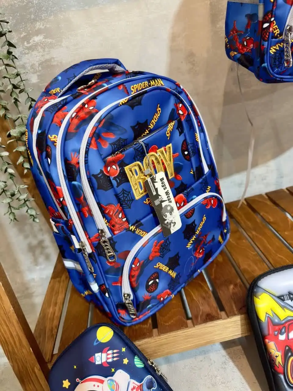 💞 کوله پشتی پسرانه مردعنکبو...