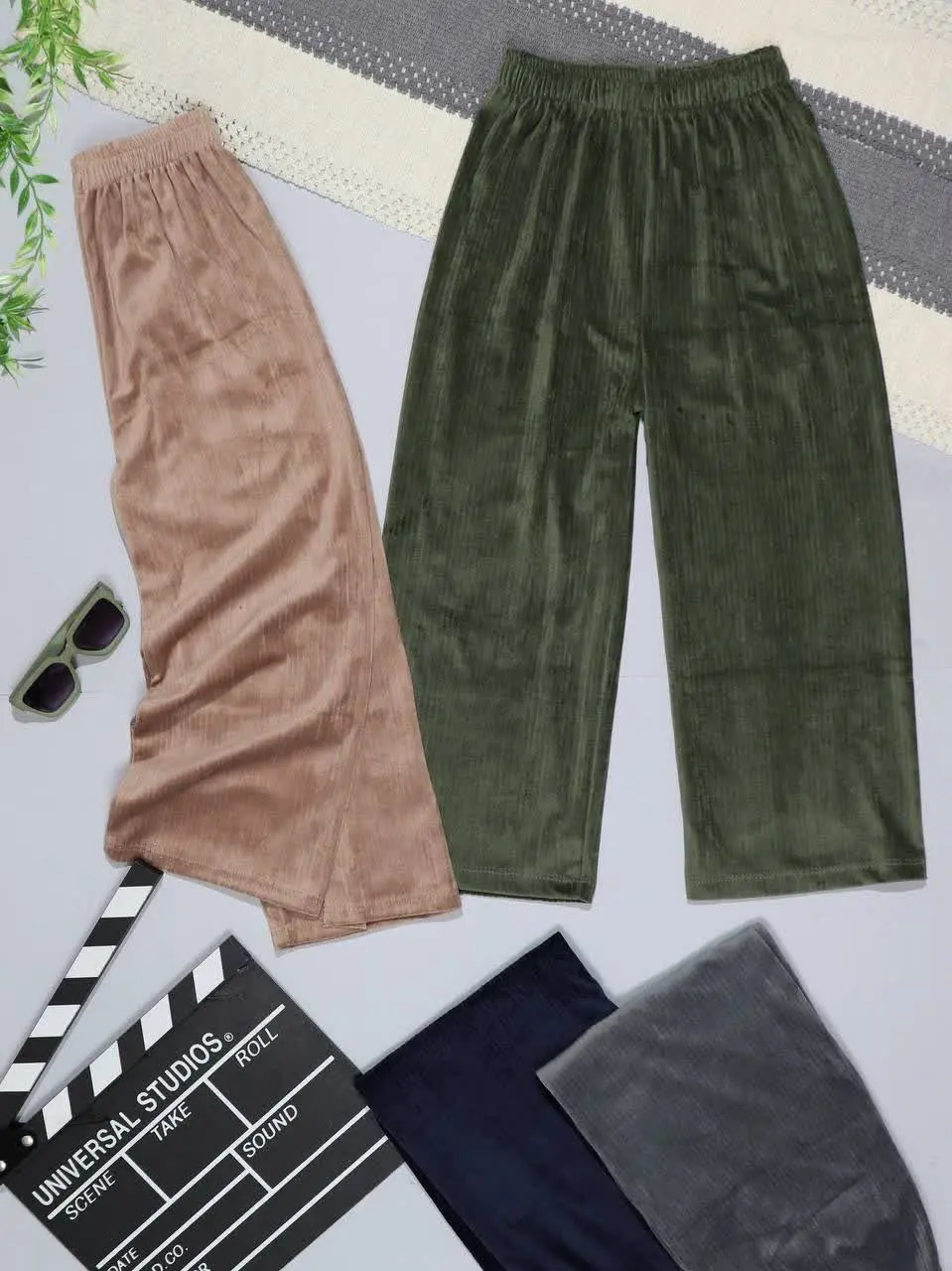 👫شلوار دخترانه مخمل کبریتی👫