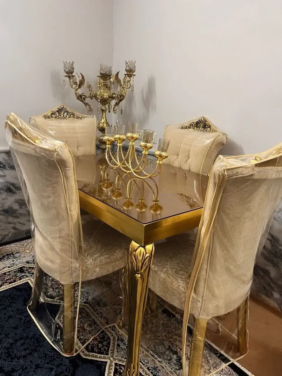 سرویس مبل ۷ نفره استیل
