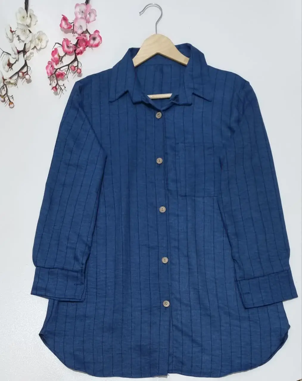 🌸 مانتو یقه دار دیپلمات