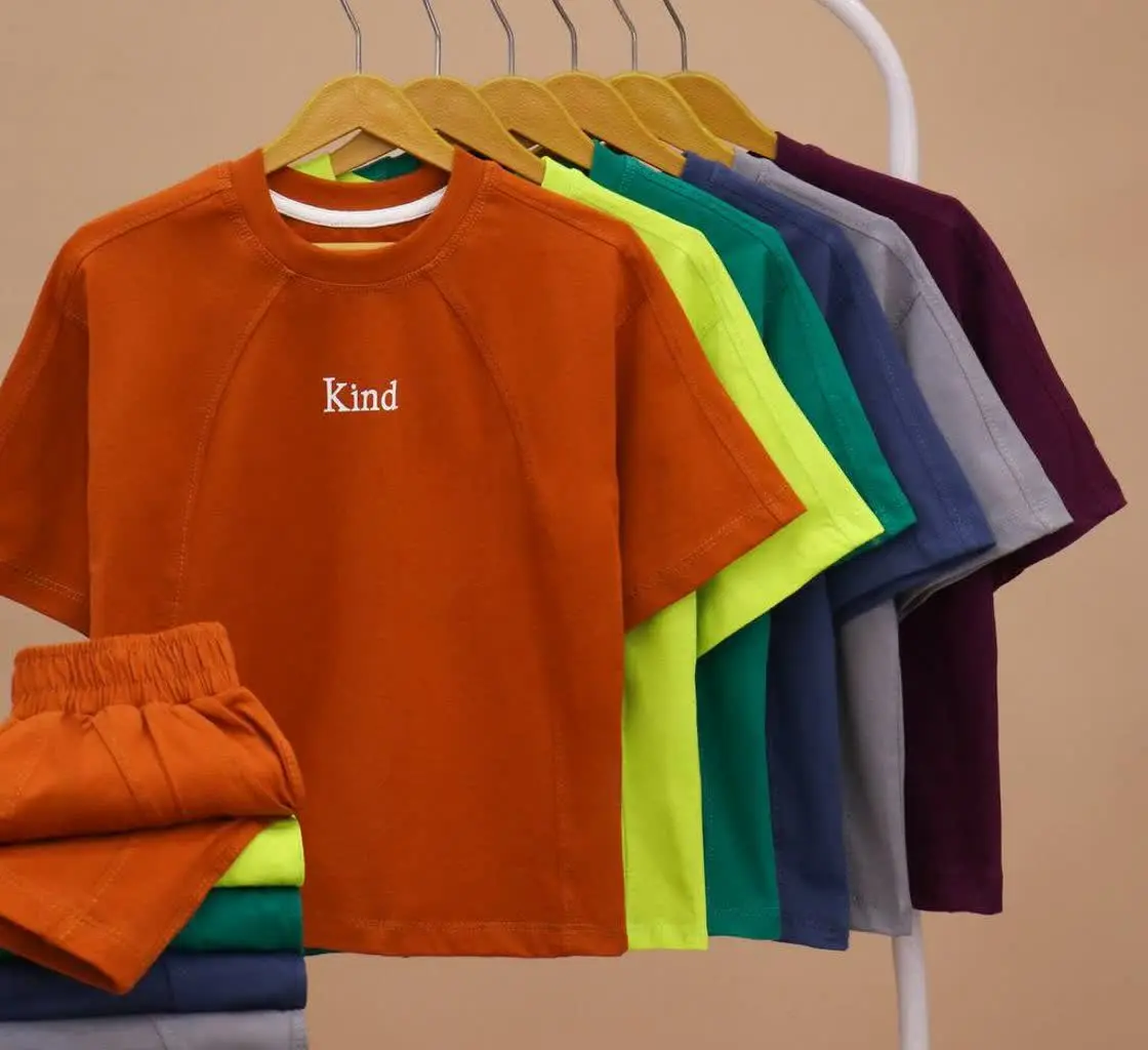 تیشرت شلوارک بگ استایل Kind 
