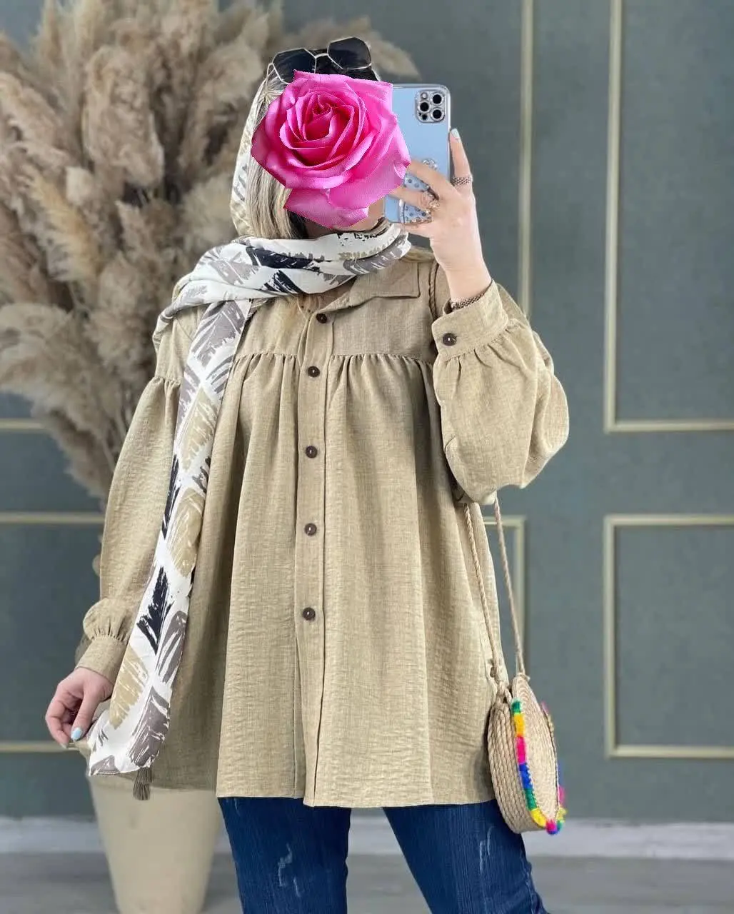 🛍نام: مانتوقواره دار باران🌱
