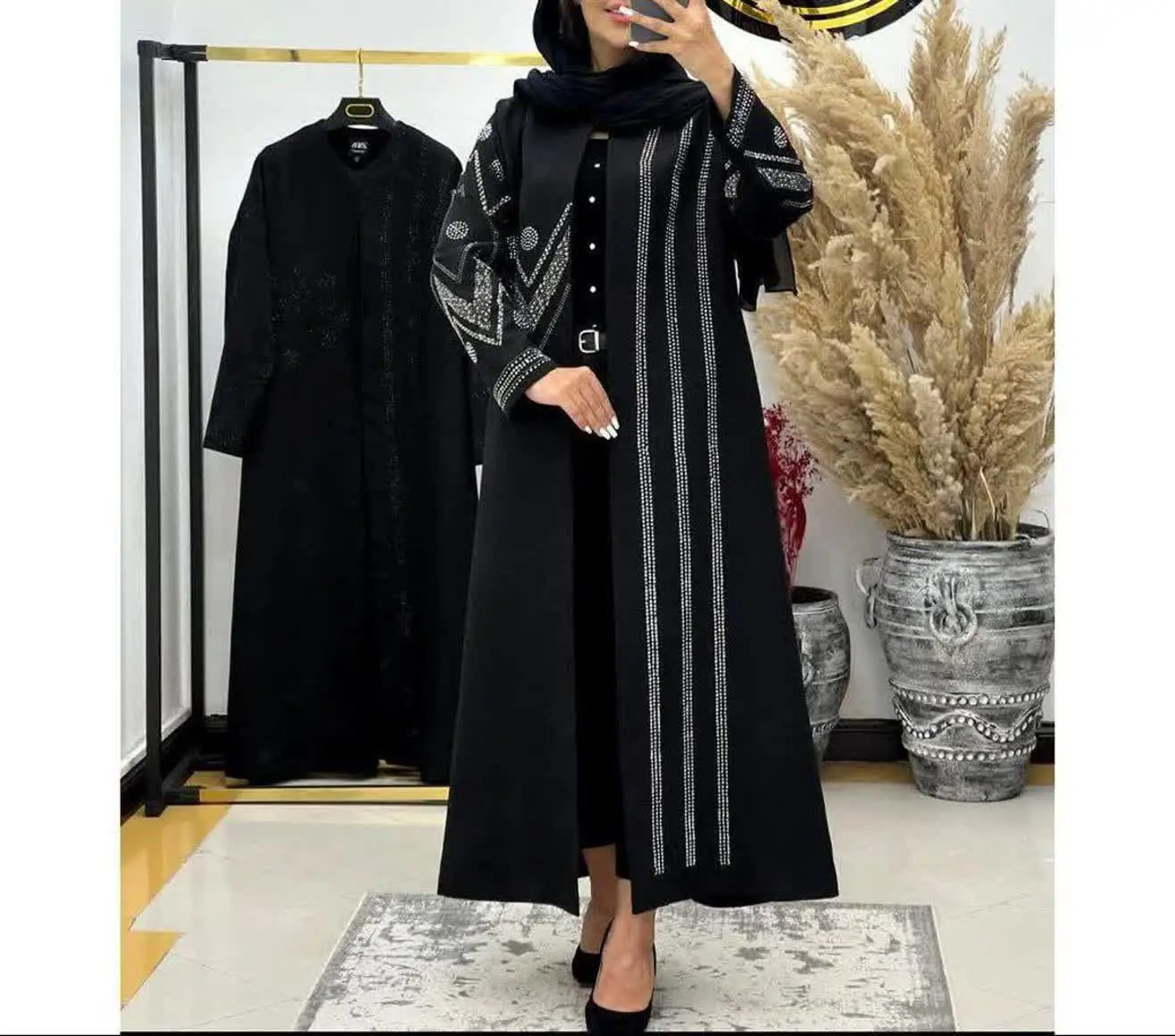 👒نام: مانتو مجلسی قواره بزرگ صفورا 😍🌹
