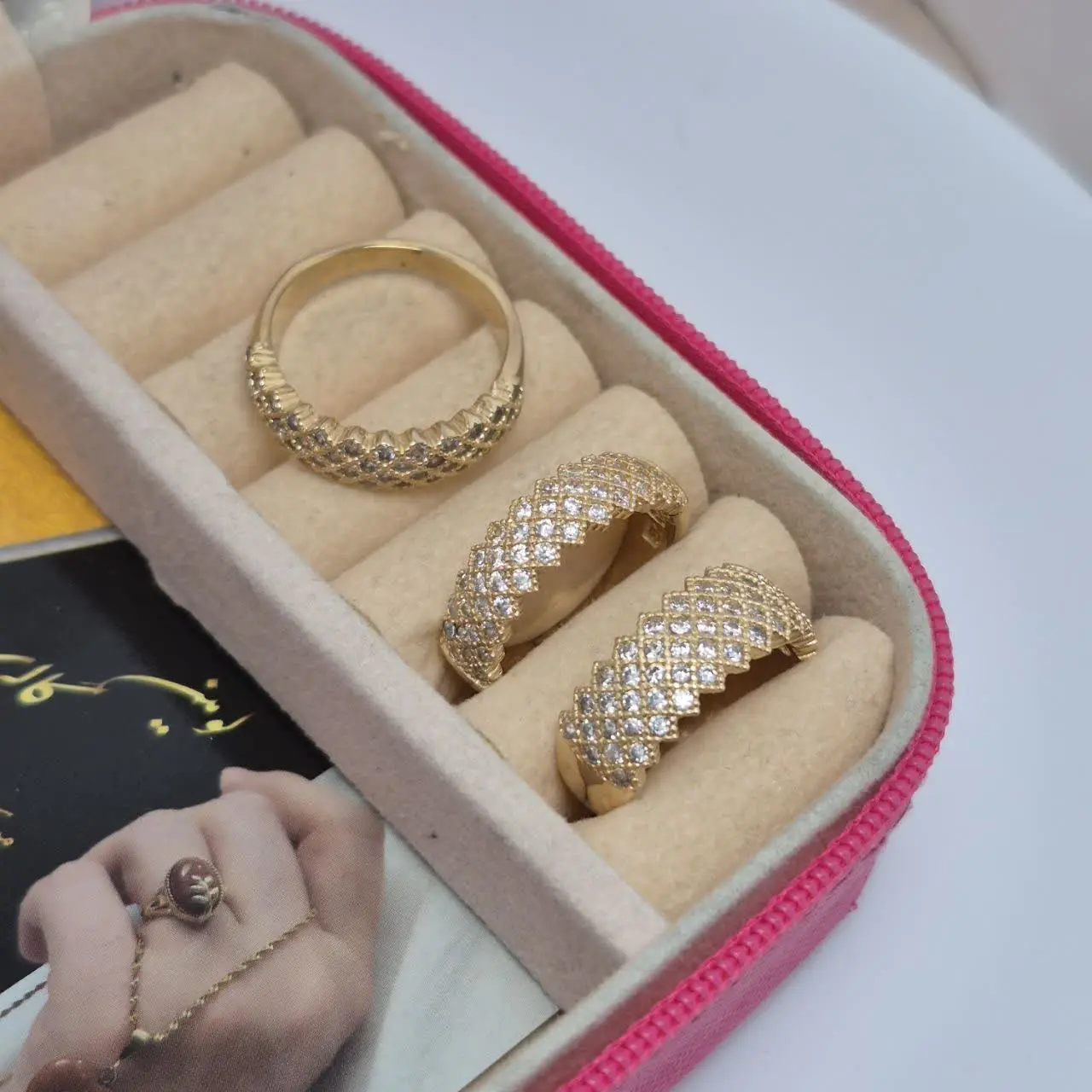 انگشتر طلاروس پرنس ۵و ۴ ردیفه😮