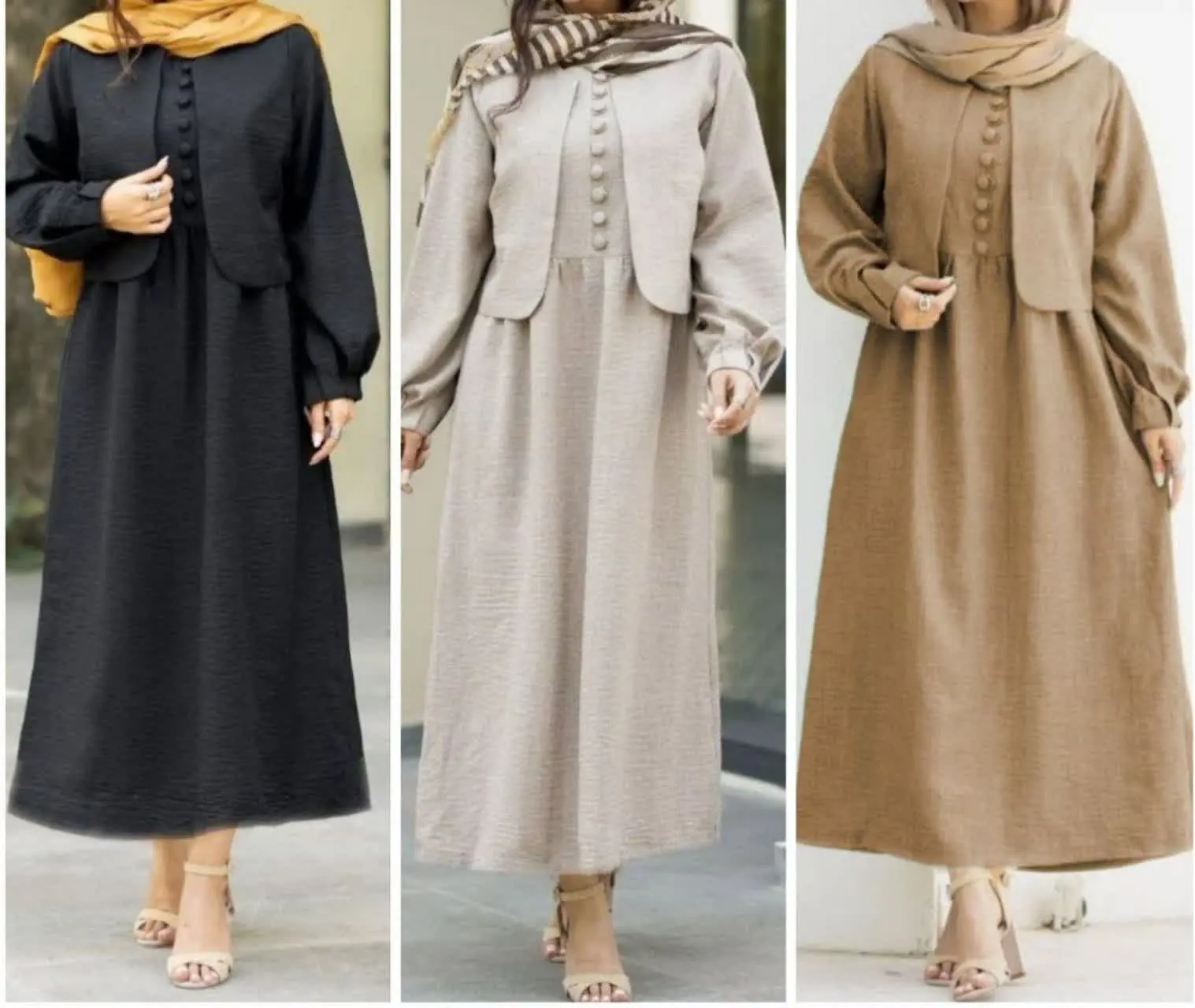 👚نام: ست دوتیکه کت و سارافون سارا 🦋
