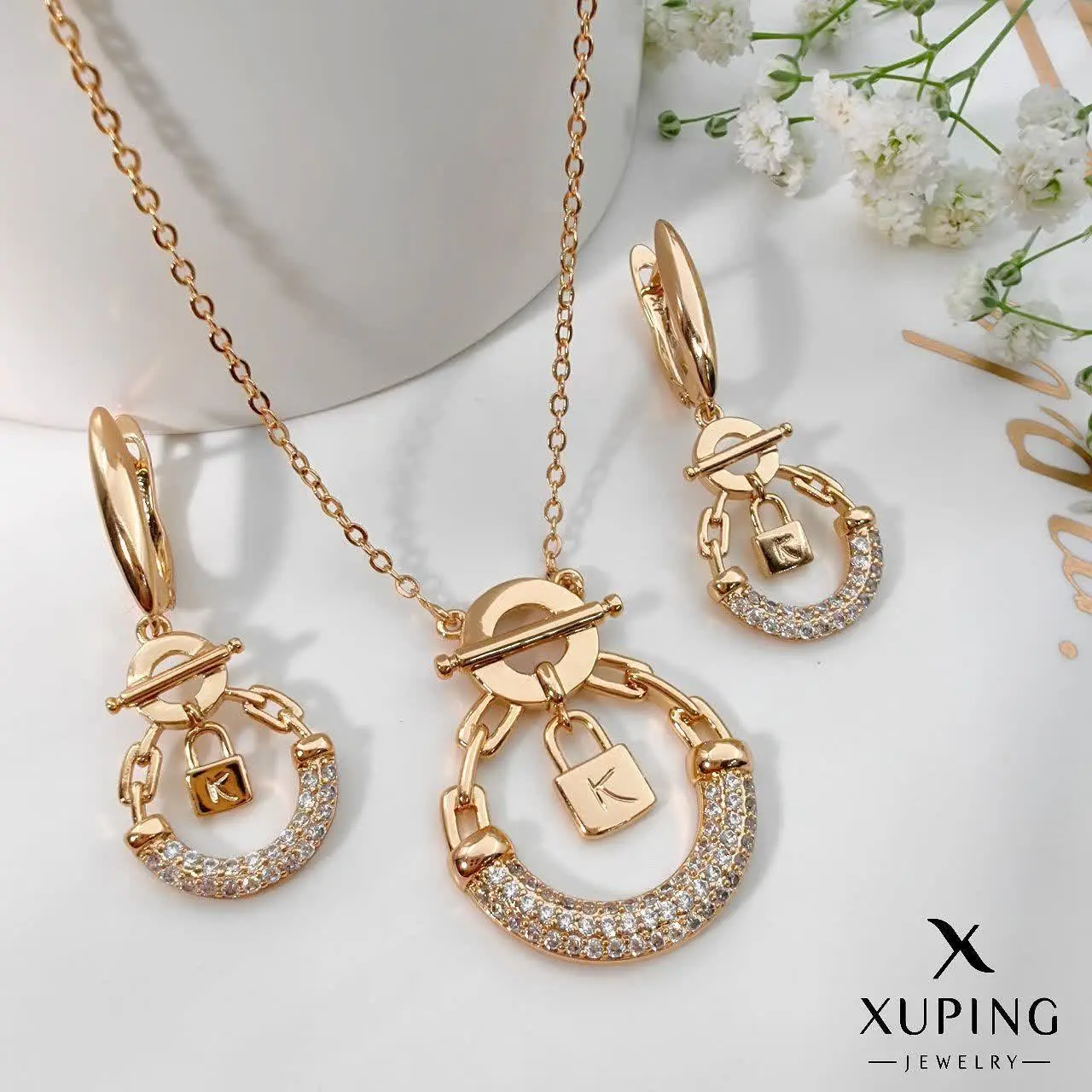 نیمست قفلی ژوپینگ با زنجیر...