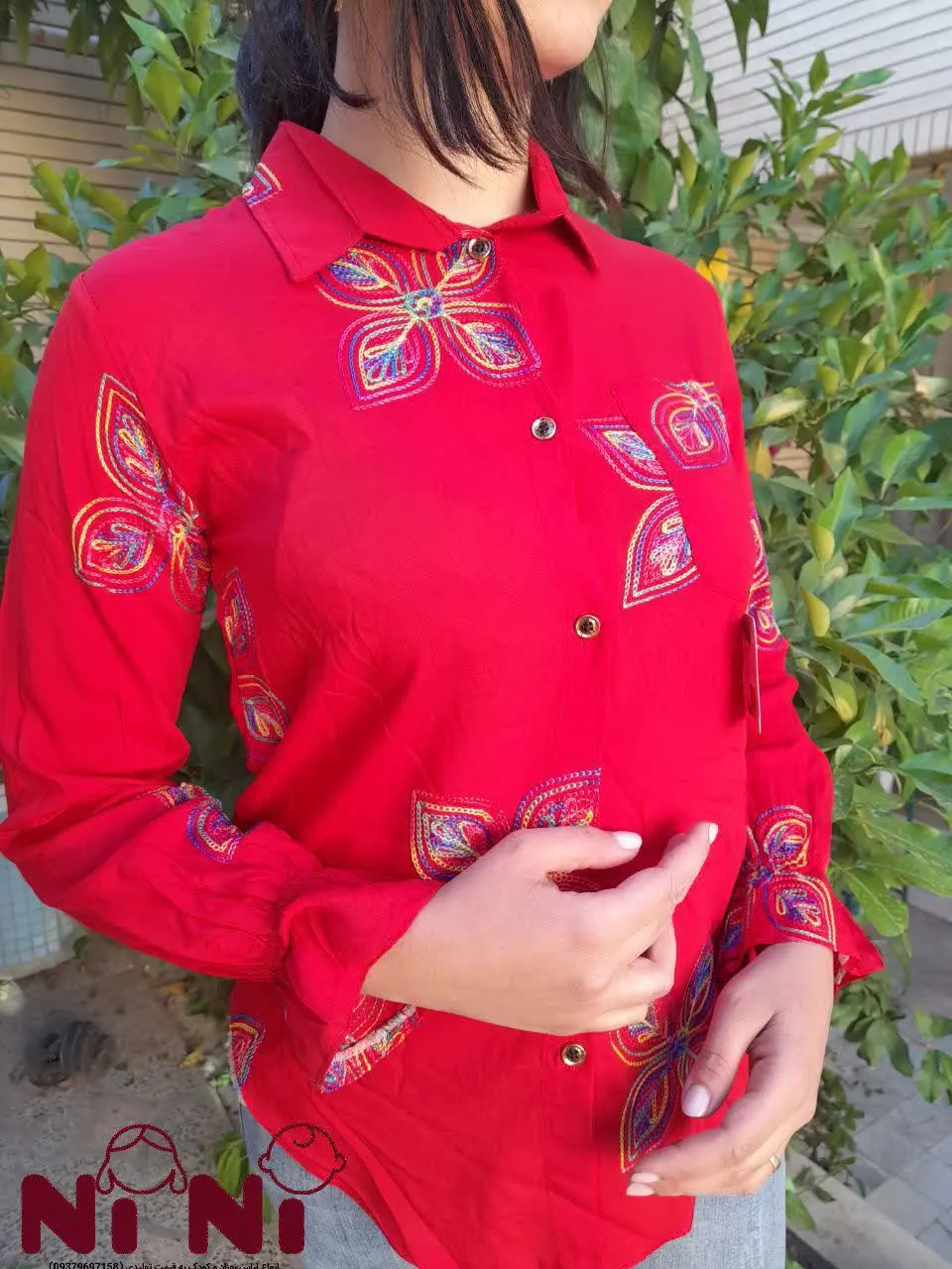 💢شومیز گلدوزی 💢
