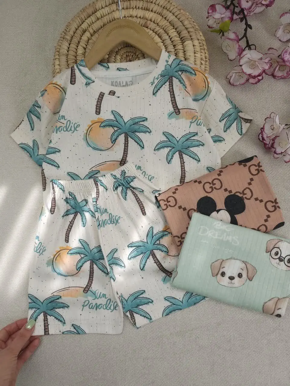 تیشرت شلوارک اسپرت میکی سگ
