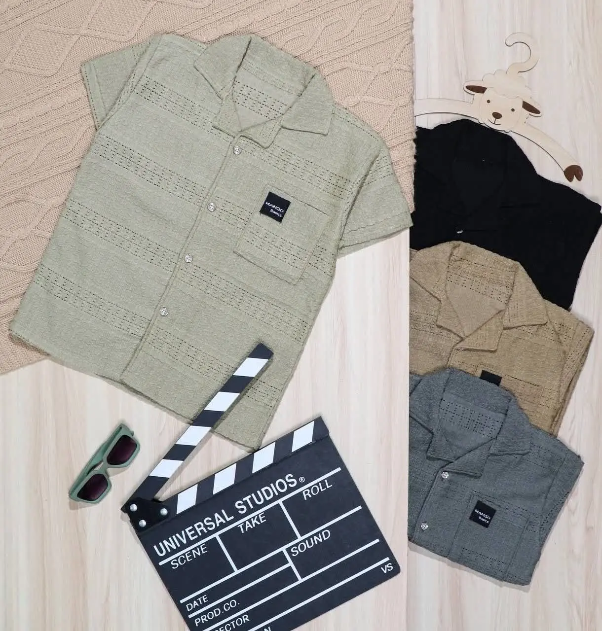 👫پیراهن مراکشی پسرانه یقه انگلیسی👫
