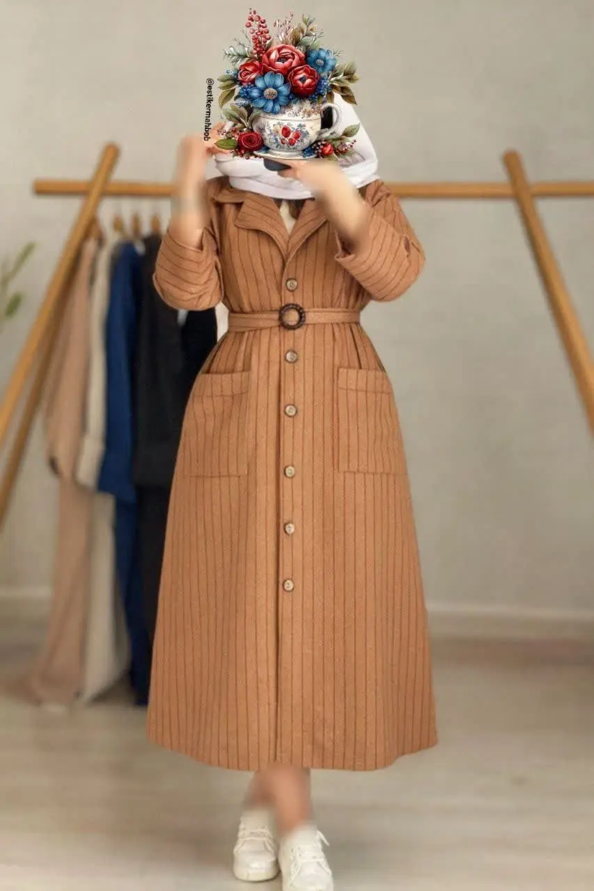 مانتو بلند شاپرک