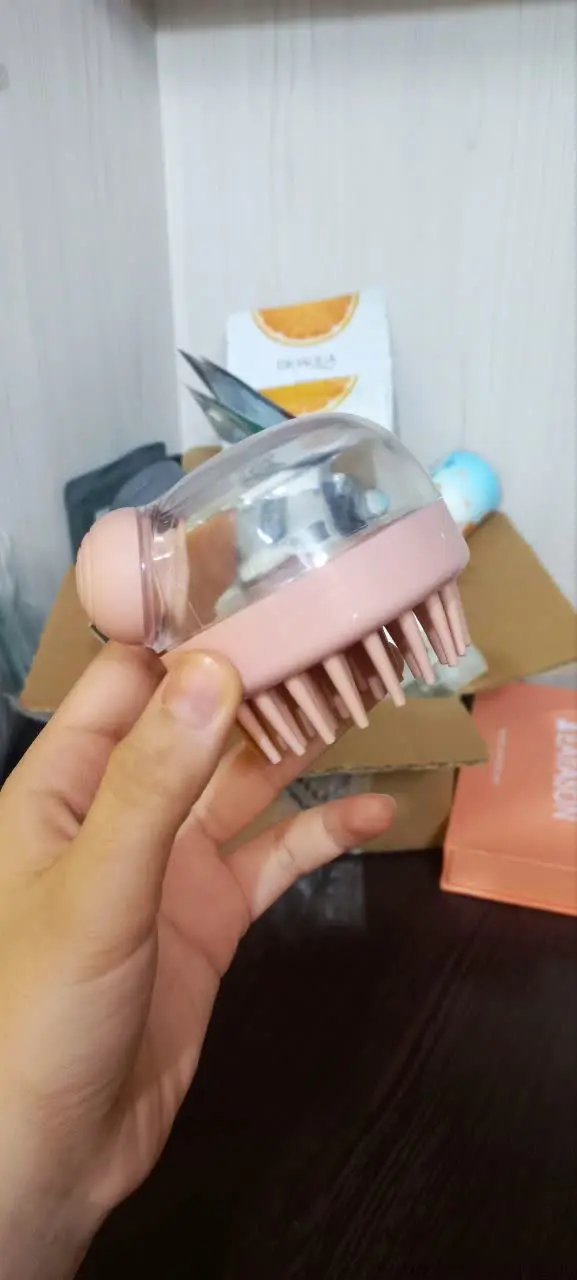 🛁سرشور سیلیکونی مخزن دار🛁
