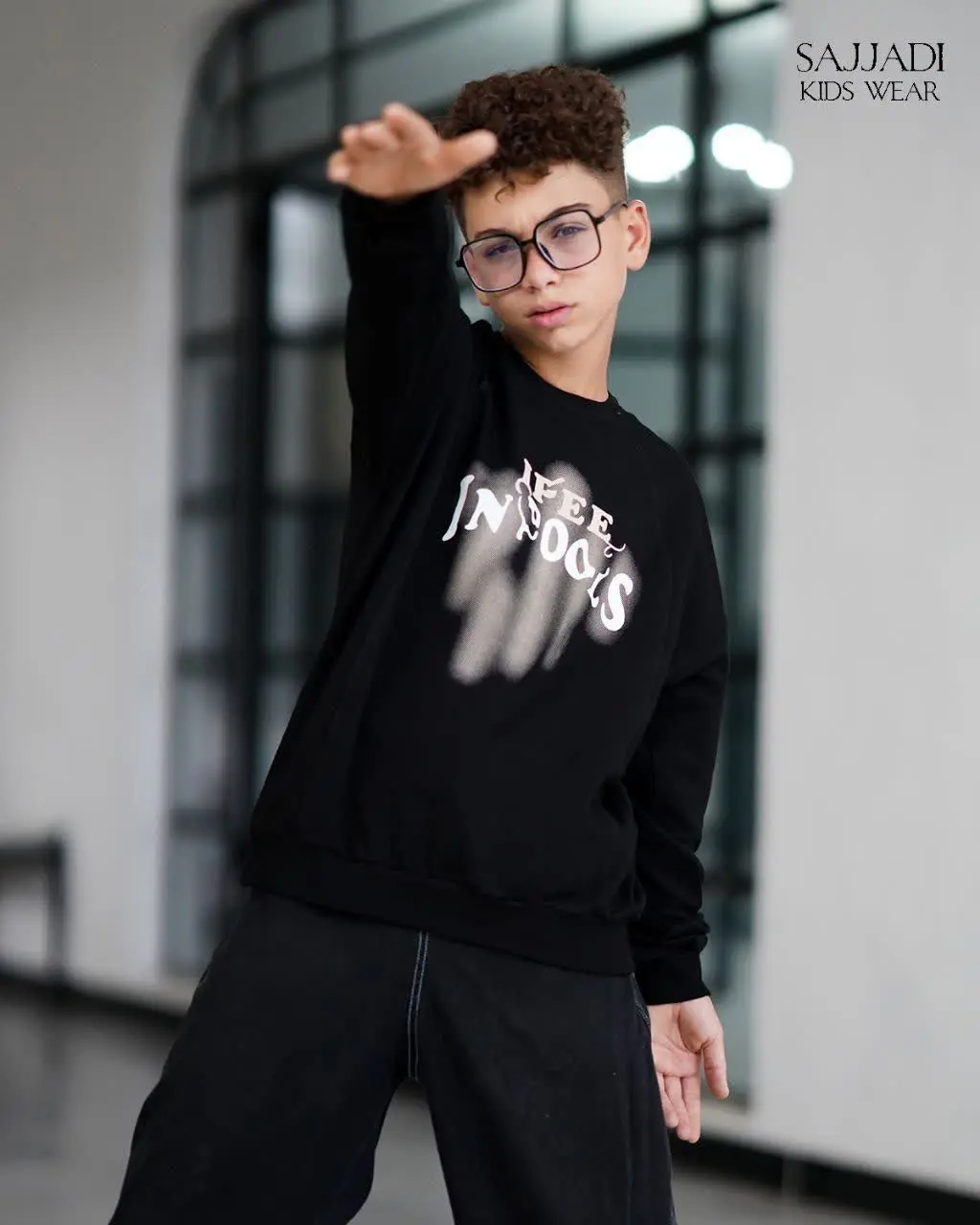 ✅ بلوز یقه گرد لش، چاپ تاچ...