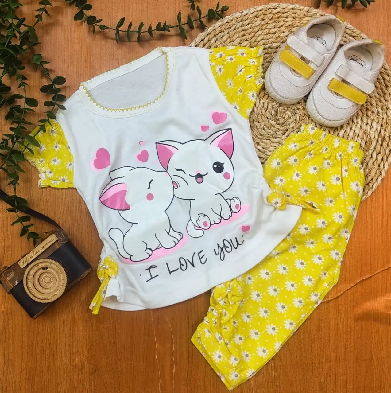 تیشرت و شلوارک کیتی۲
