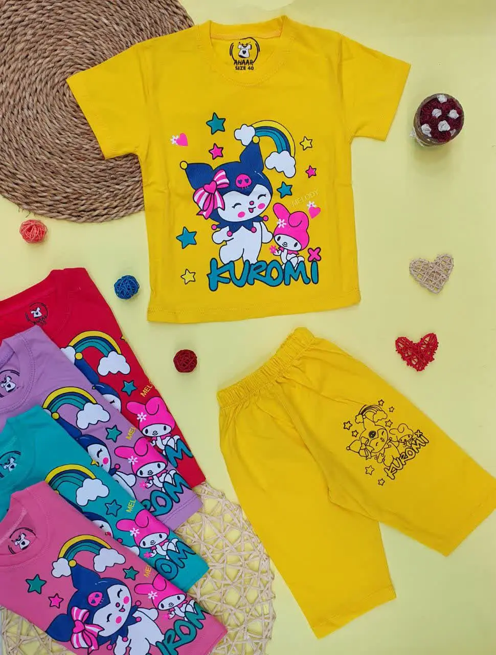 👕تیشرت شلوارک کرومی
