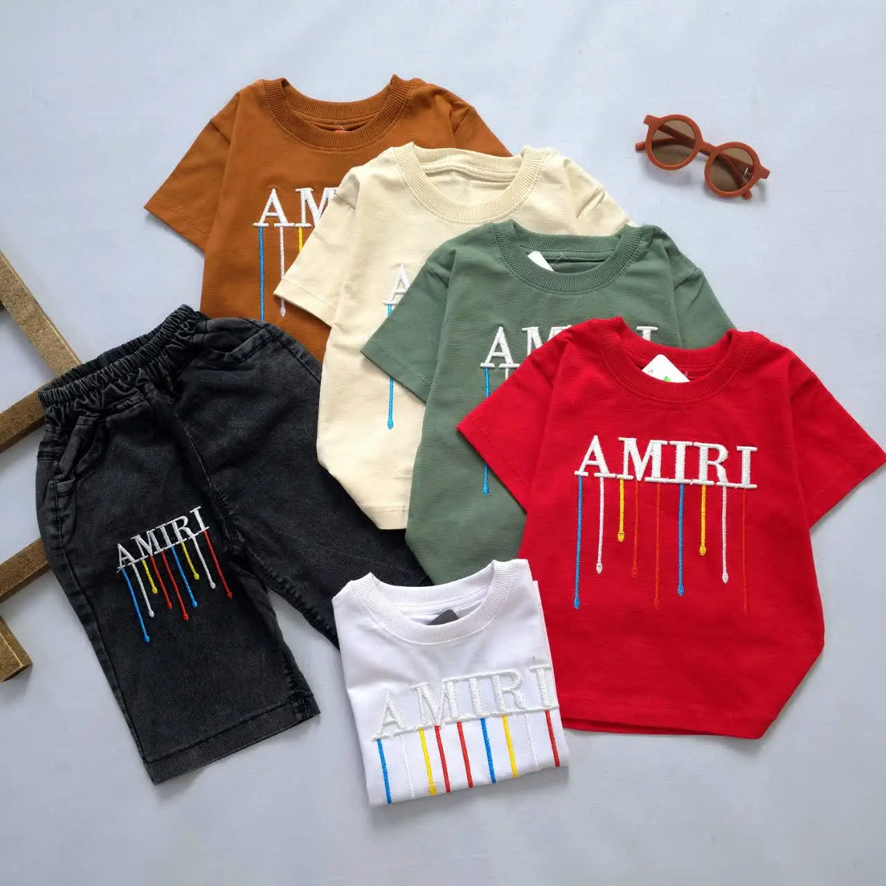 تیشرت شلوارک جین Amiri 😍
