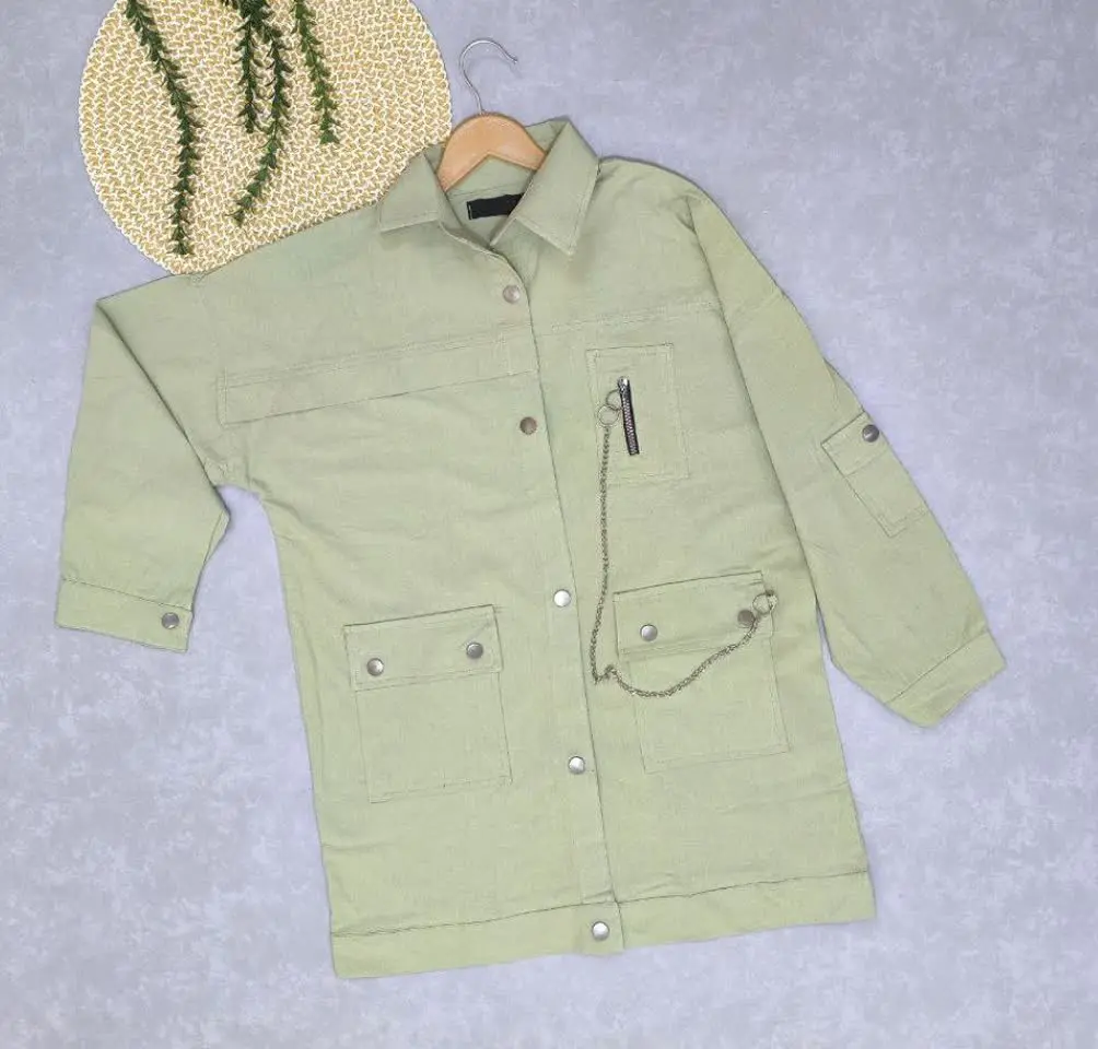 ✅شومیز لادن، جنس کتان بهاره