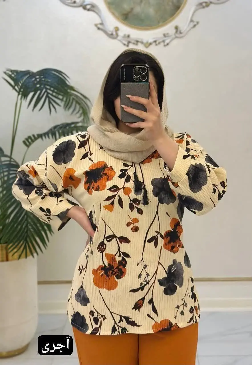 ☀️نام: تونیک منگوله دار چاپی 😍
