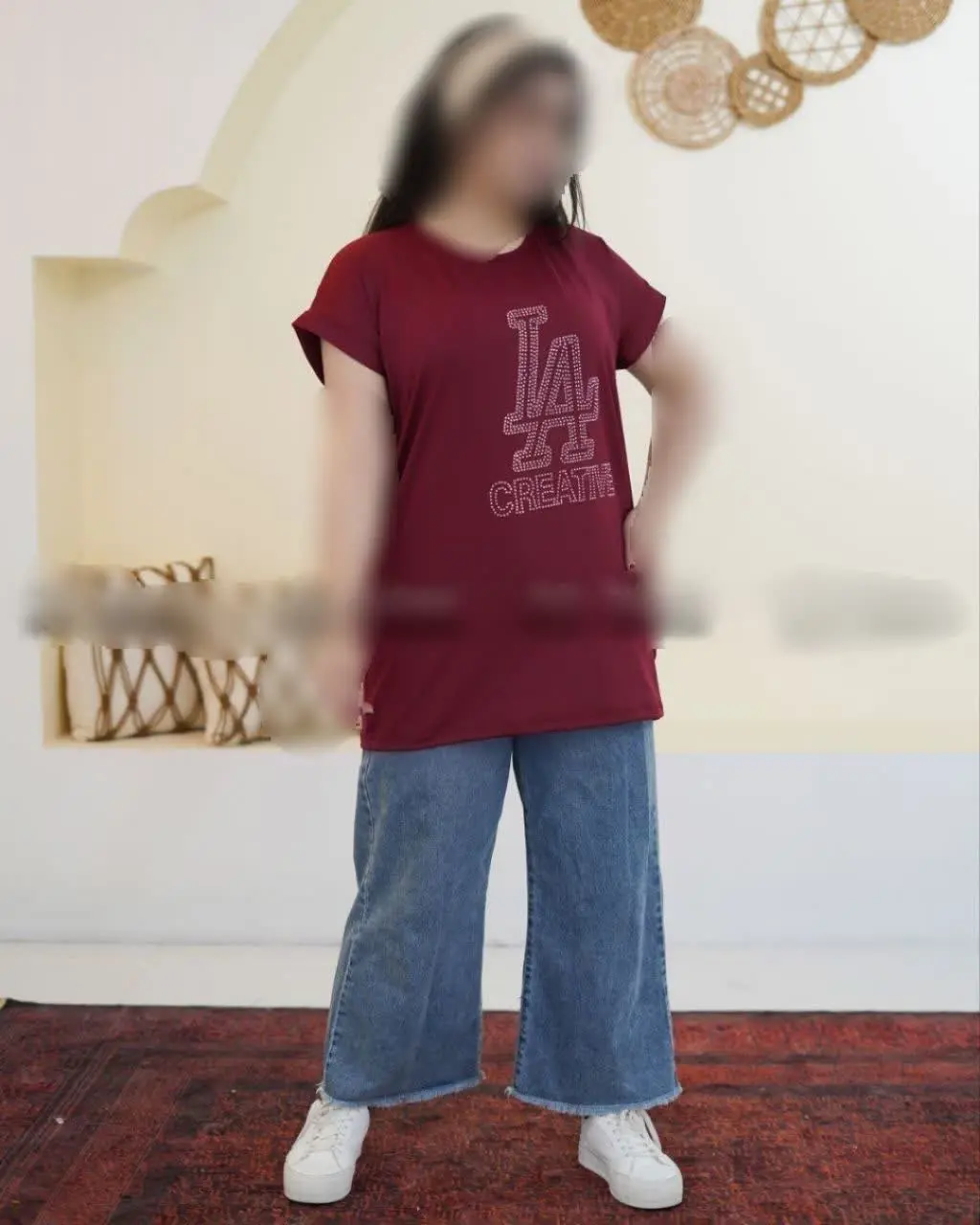 💥 #تیشرت زنانه LA
